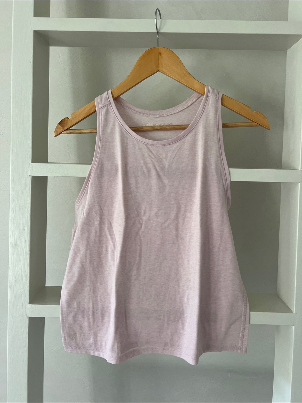 Outdoor Voices Light Pink Scoop Neck Tank